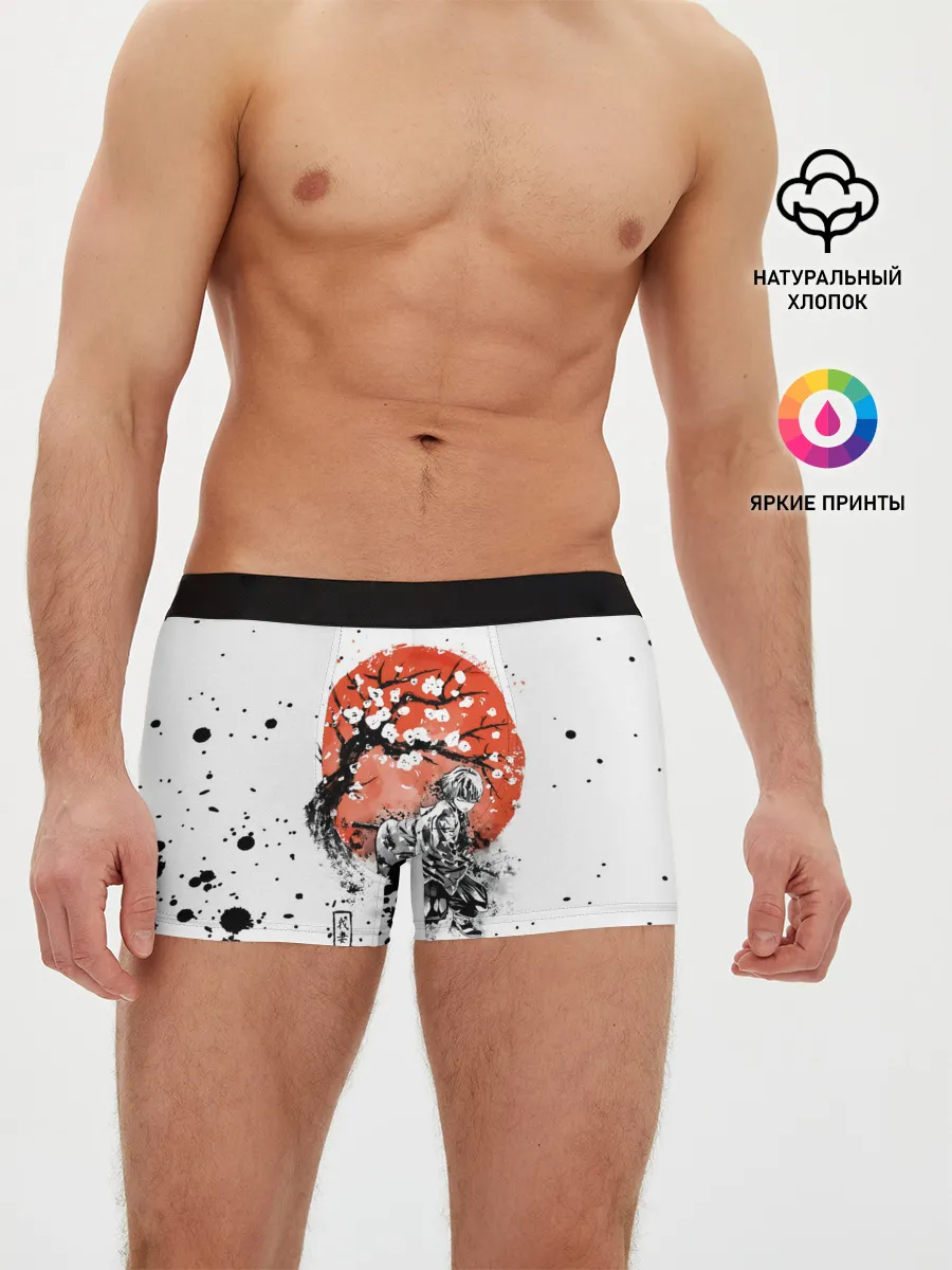 Мужские трусы боксеры / Зеницу Агацума Kimetsu no Yaiba