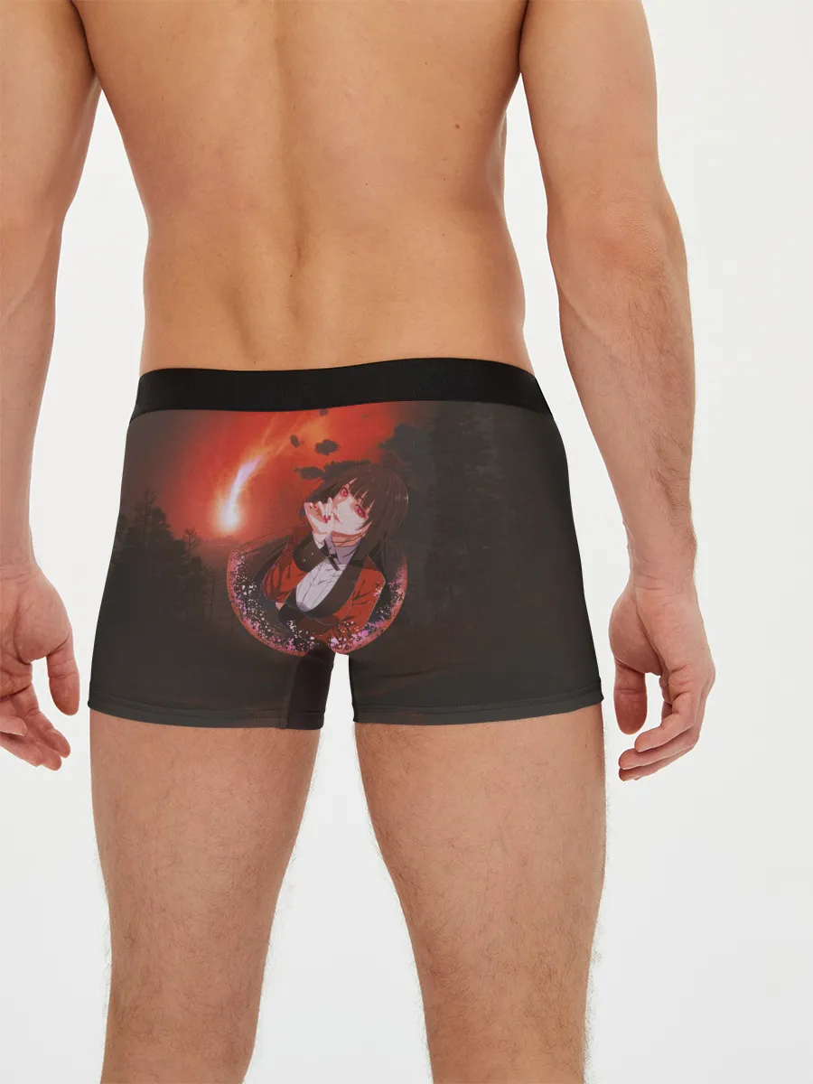 Мужские трусы боксеры / Kakegurui Yumeko Jabami art