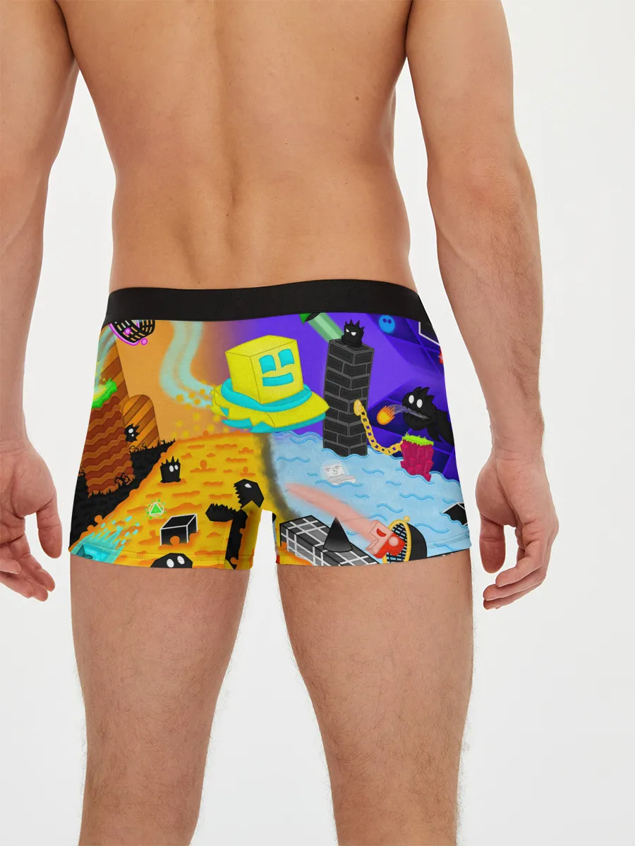Мужские трусы боксеры / Geometry Dash | RobTop