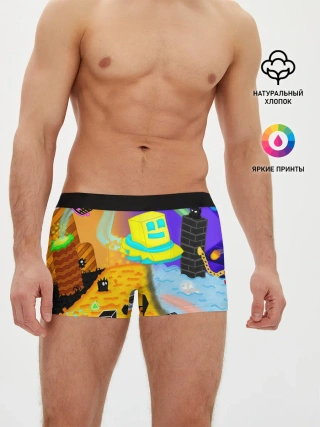 Мужские трусы боксеры / Geometry Dash | RobTop