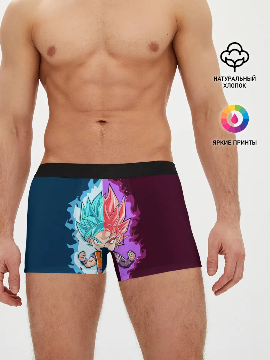Мужские трусы боксеры / Vegeta power