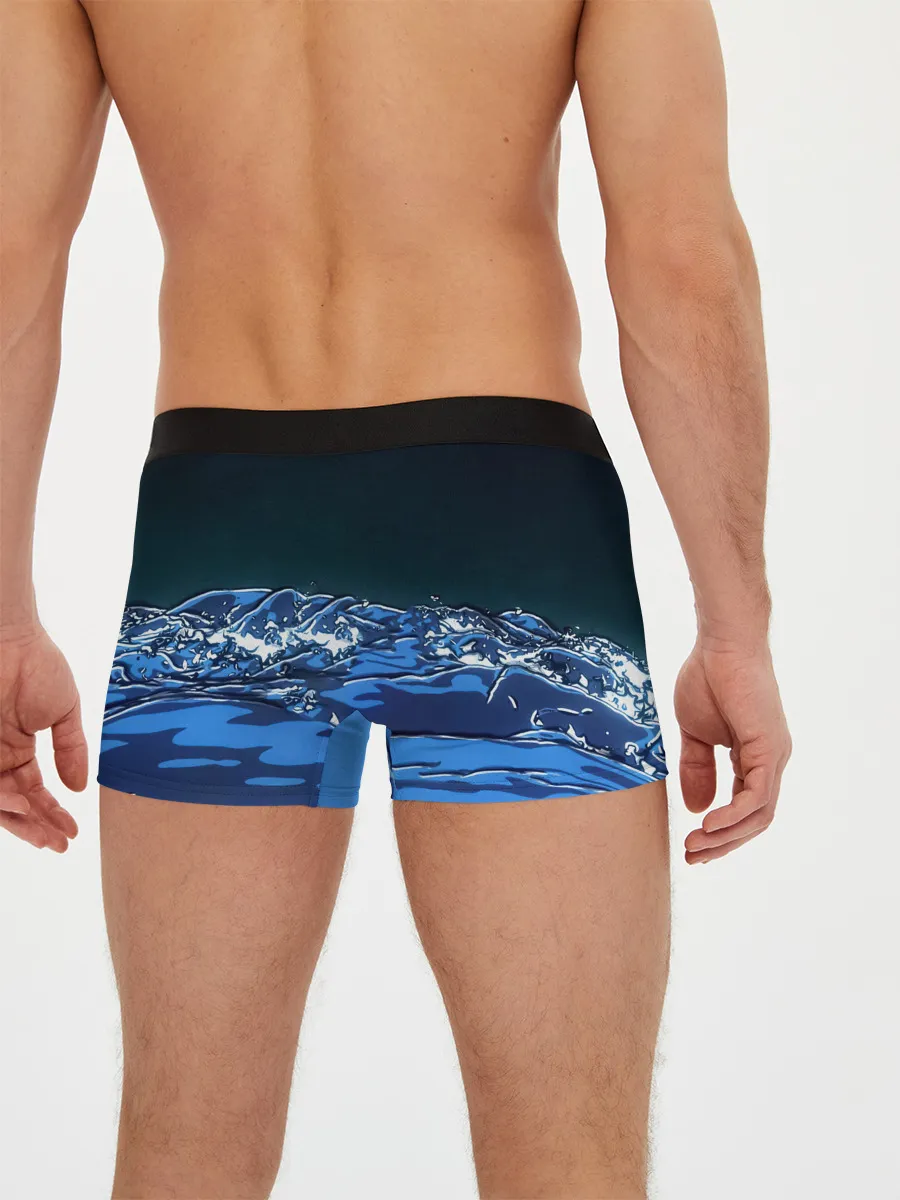 Мужские трусы боксеры / Гию Томиока Кокушибо Kimetsu no Yaiba