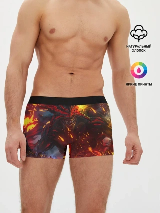 Мужские трусы боксеры / Path of Exile | Fire Demon