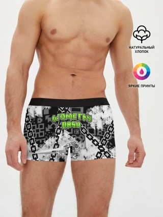 Мужские трусы боксеры / Geometry Dash