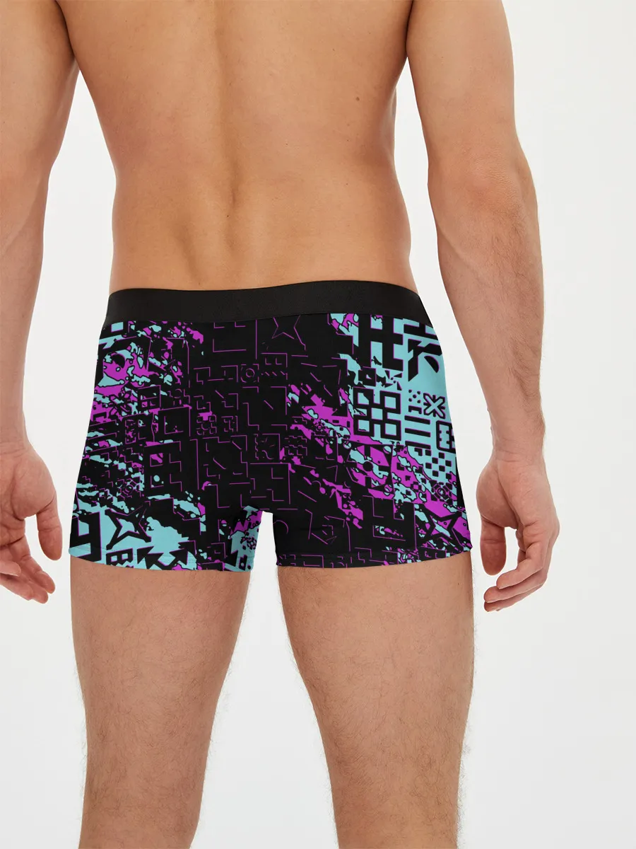 Мужские трусы боксеры / Geometry Dash