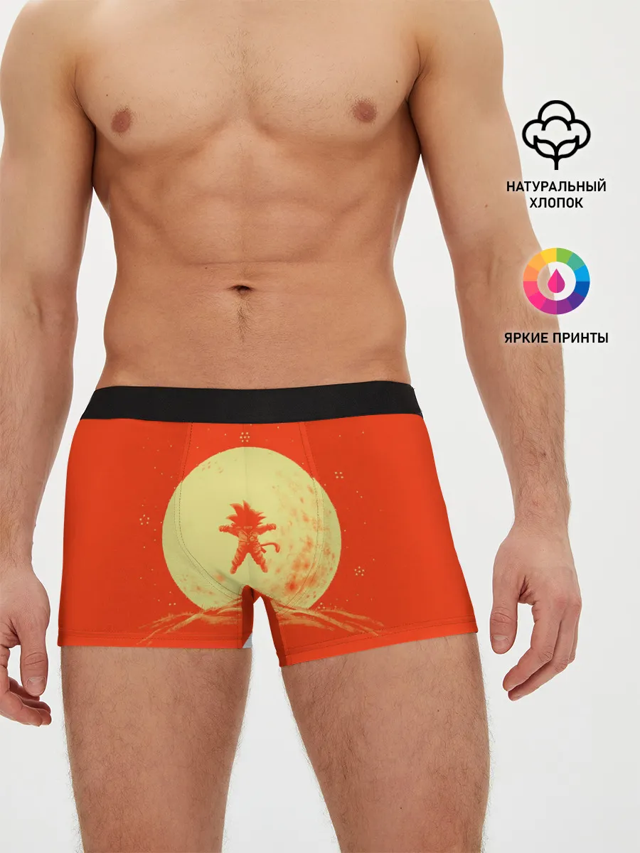 Мужские трусы боксеры / Гоку и луна