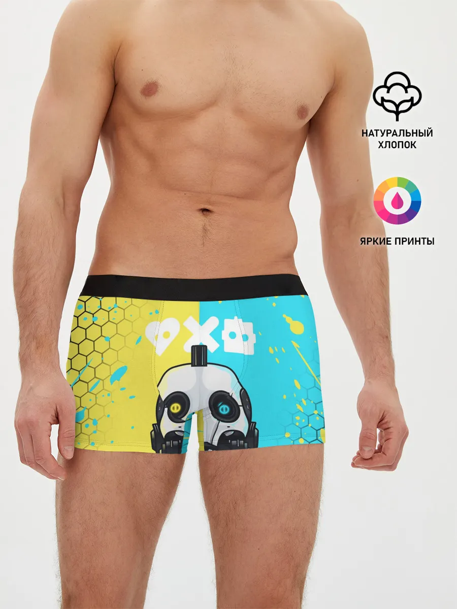 Мужские трусы боксеры / ЛЮБОВЬ СМЕРТЬ И РОБОТЫ / РОБОТ