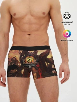 Мужские трусы боксеры / Path of Exile