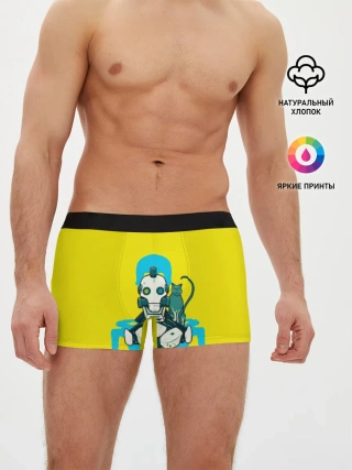 Мужские трусы боксеры / Любовь, смерть и роботы