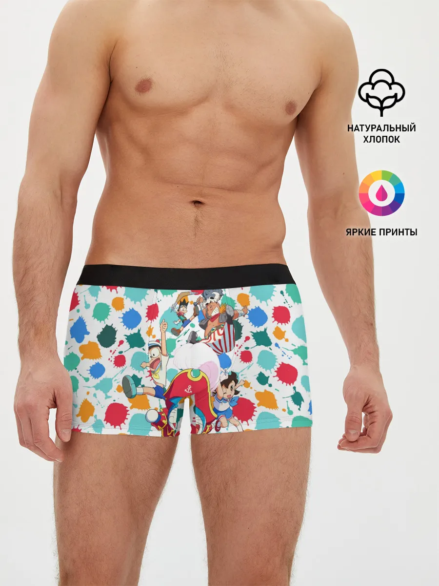 Мужские трусы боксеры / Дораэмон и компания