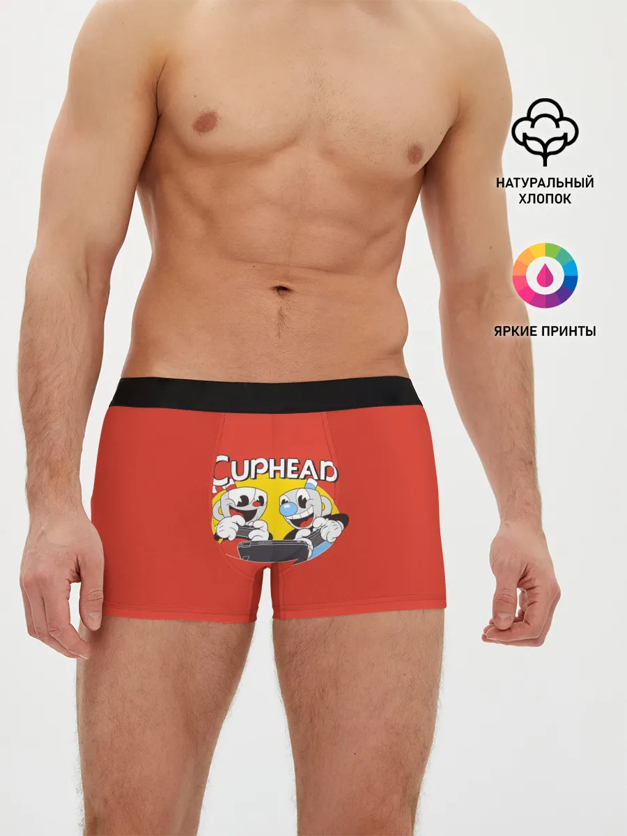 Мужские трусы боксеры / Cuphead