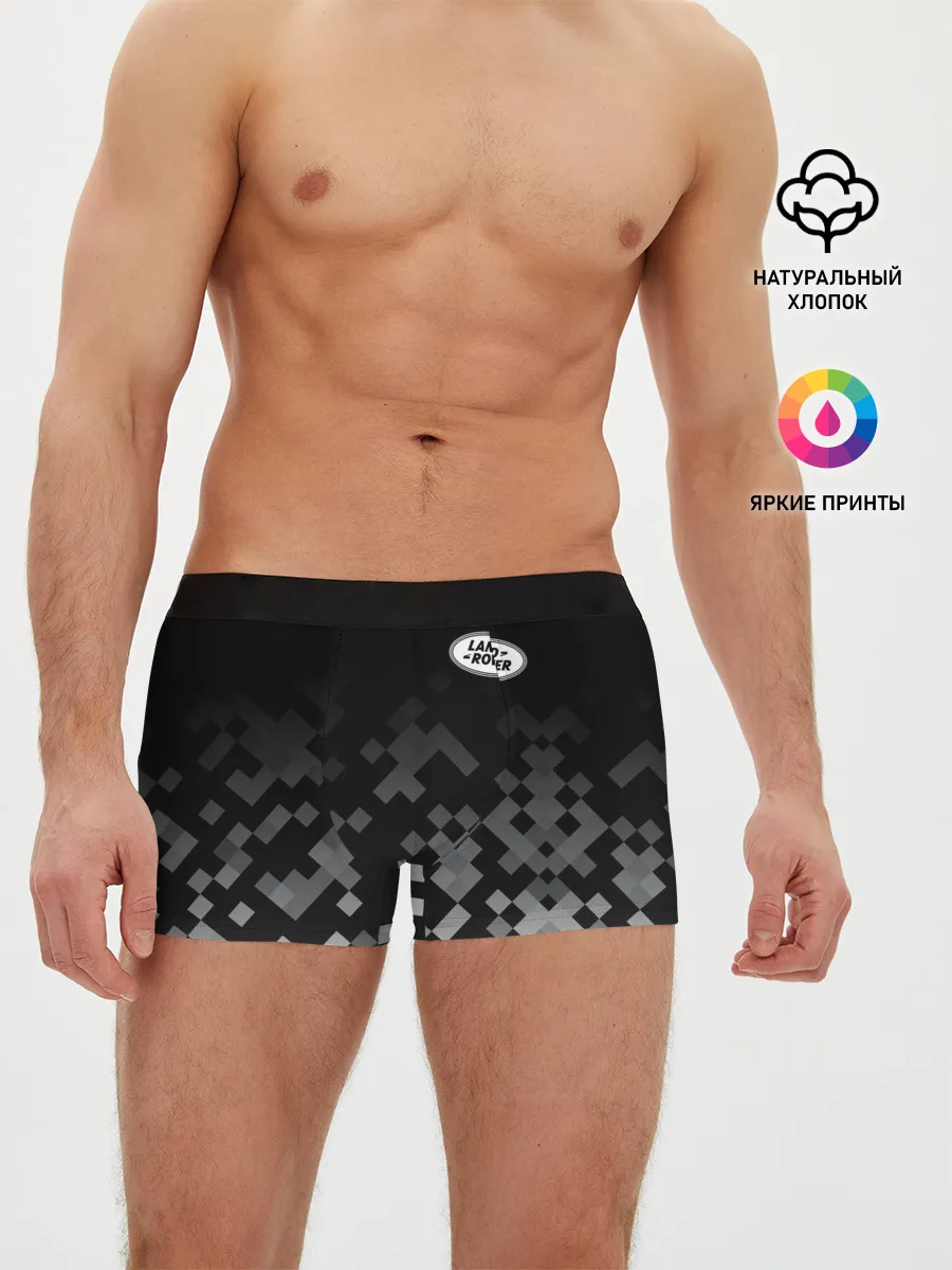 Мужские трусы боксеры / LAND ROVER | КАМУФЛЯЖ МИЛИТАРИ