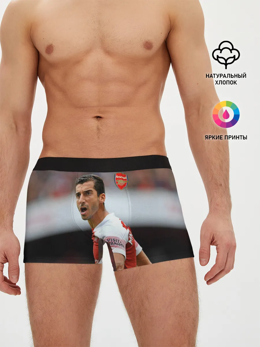 Мужские трусы боксеры / H. Mkhitaryan | Arsenal