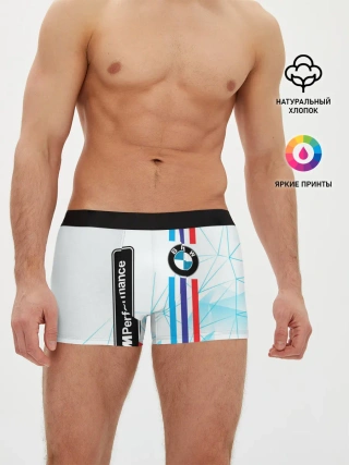 Мужские трусы боксеры / BMW / БМВ / M PERFORMANCE