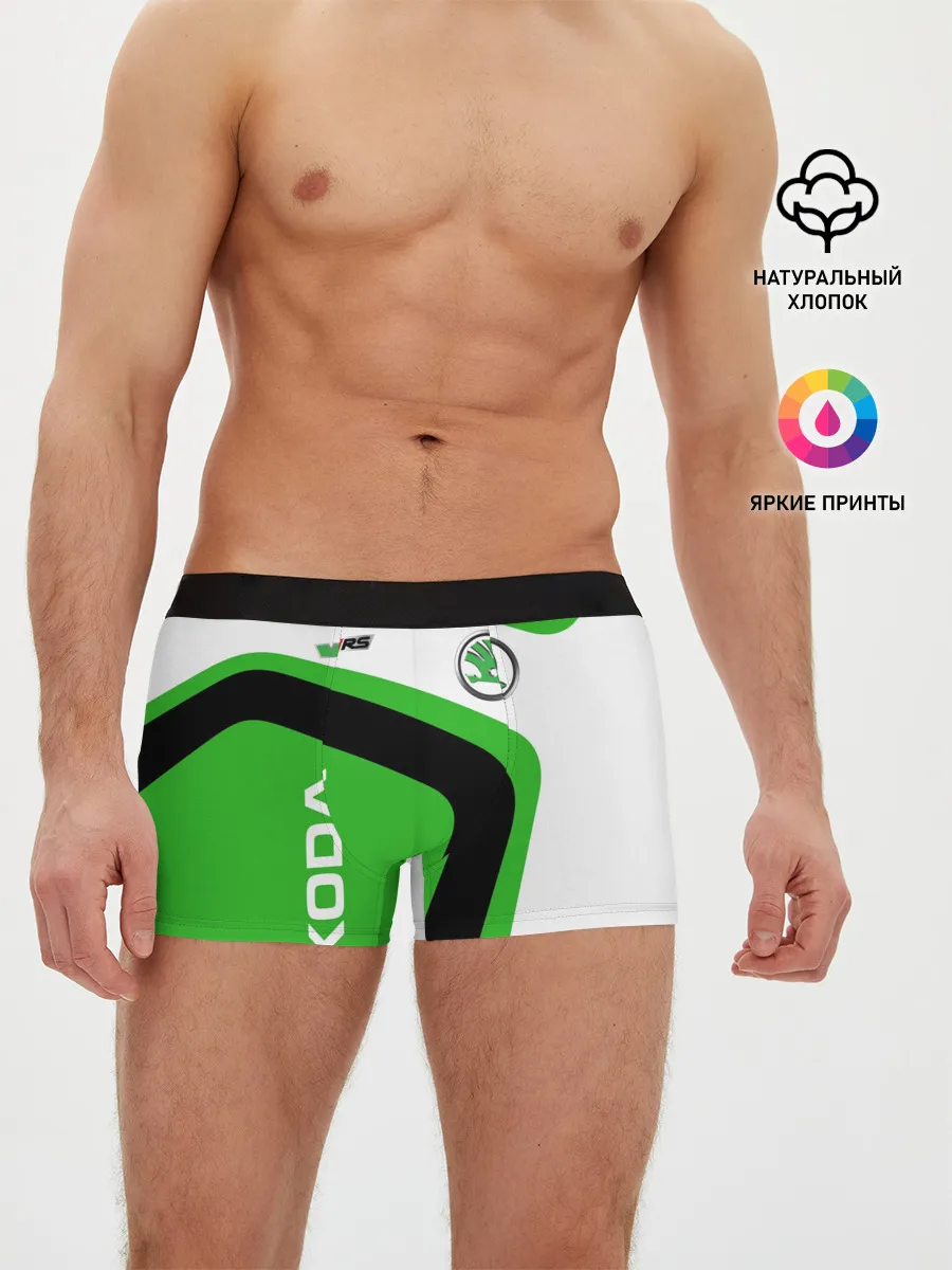 Мужские трусы боксеры / Skoda