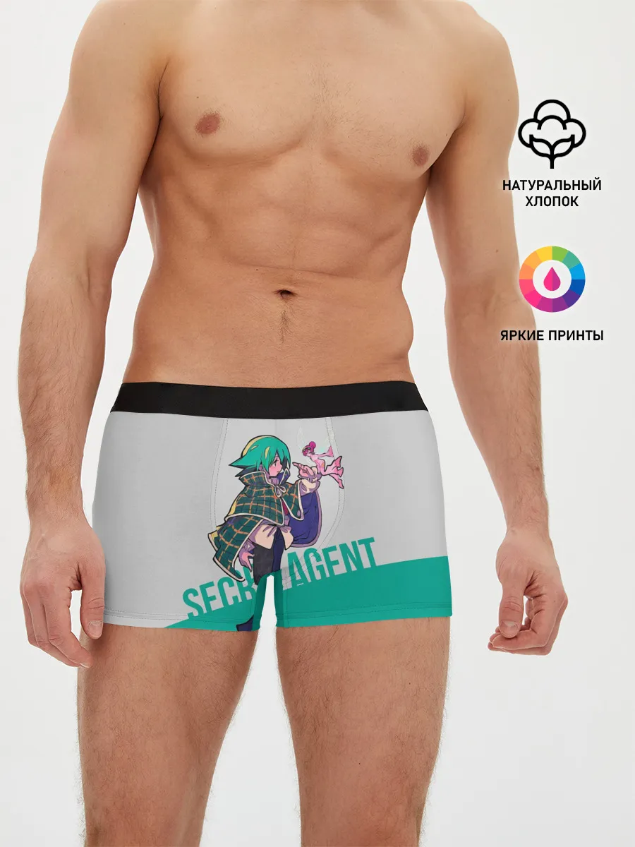 Мужские трусы боксеры / Secret agent