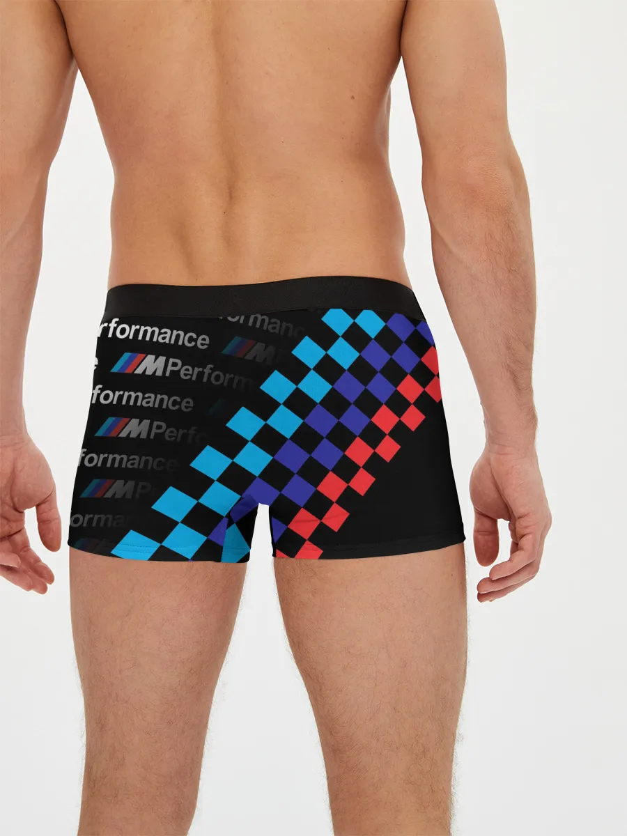 Мужские трусы боксеры / BMW / ФЛАГ/ M PERFORMANCE