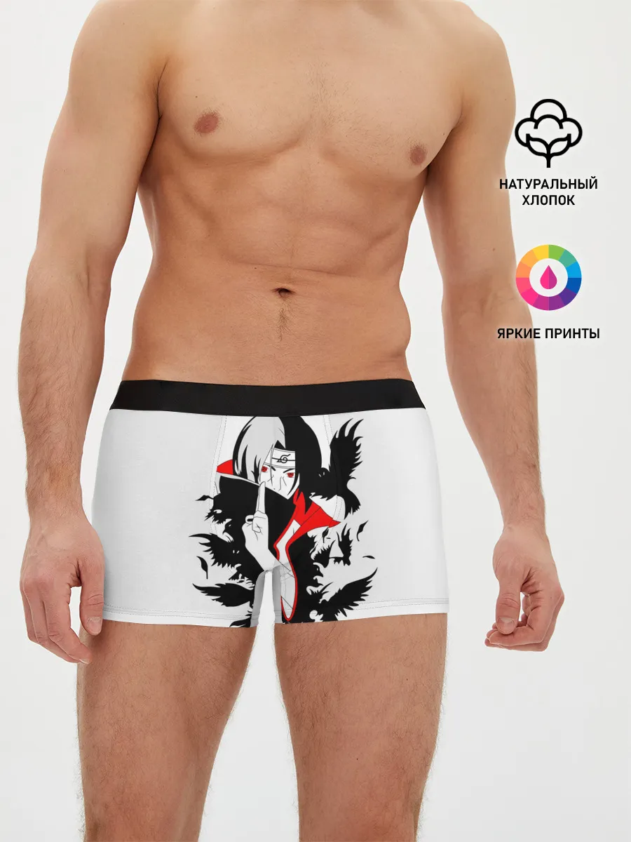 Мужские трусы боксеры / Человек и вороны аниме