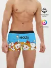 Мужские трусы боксеры / REDDIT / РЕДДИТ / UPVOTE ART
