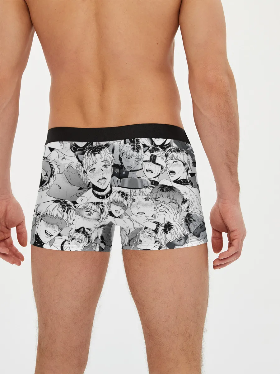 Мужские трусы боксеры / Ахегао/Ahegao парни О Чан У