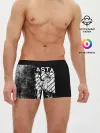 Мужские трусы боксеры / Чёрный Аста | Чёрный Клевер