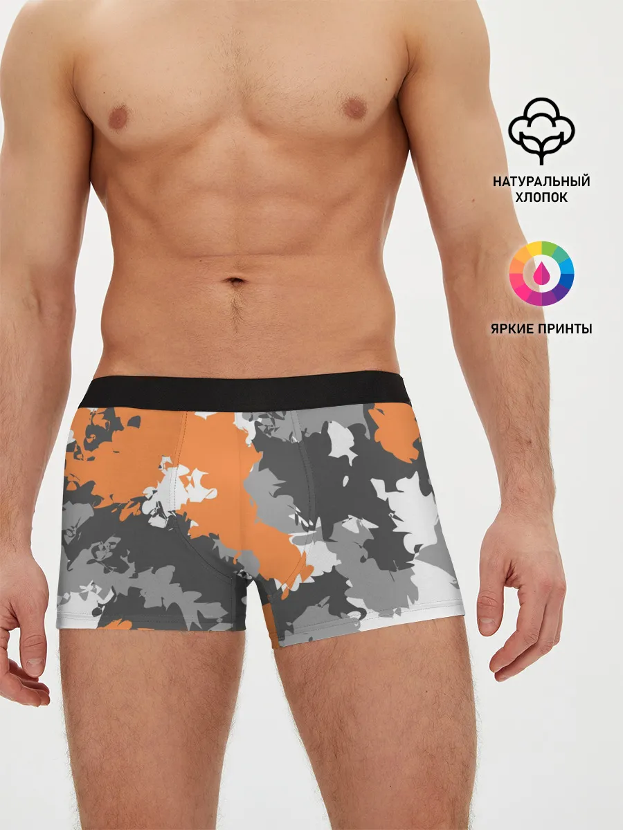Мужские трусы боксеры / Камуфляж