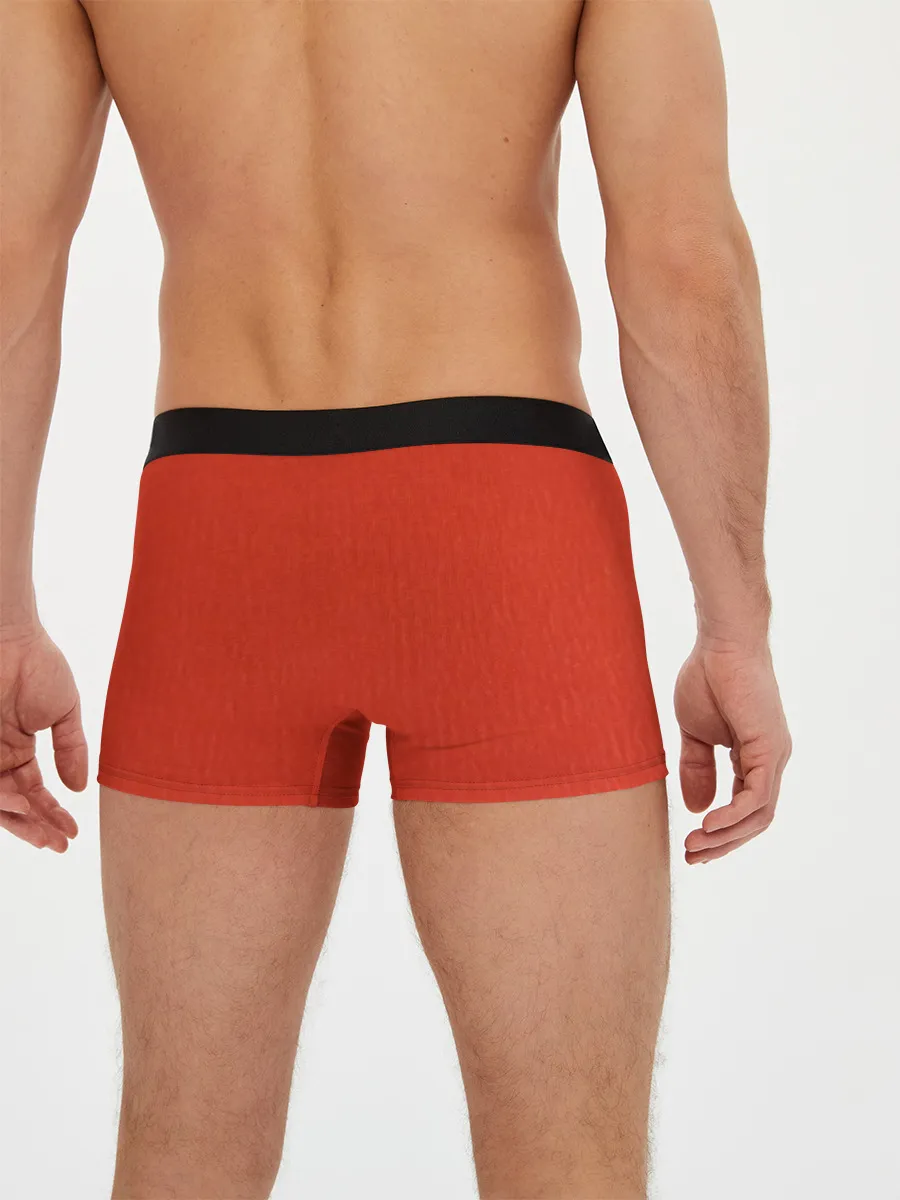 Мужские трусы боксеры / Огненный лев