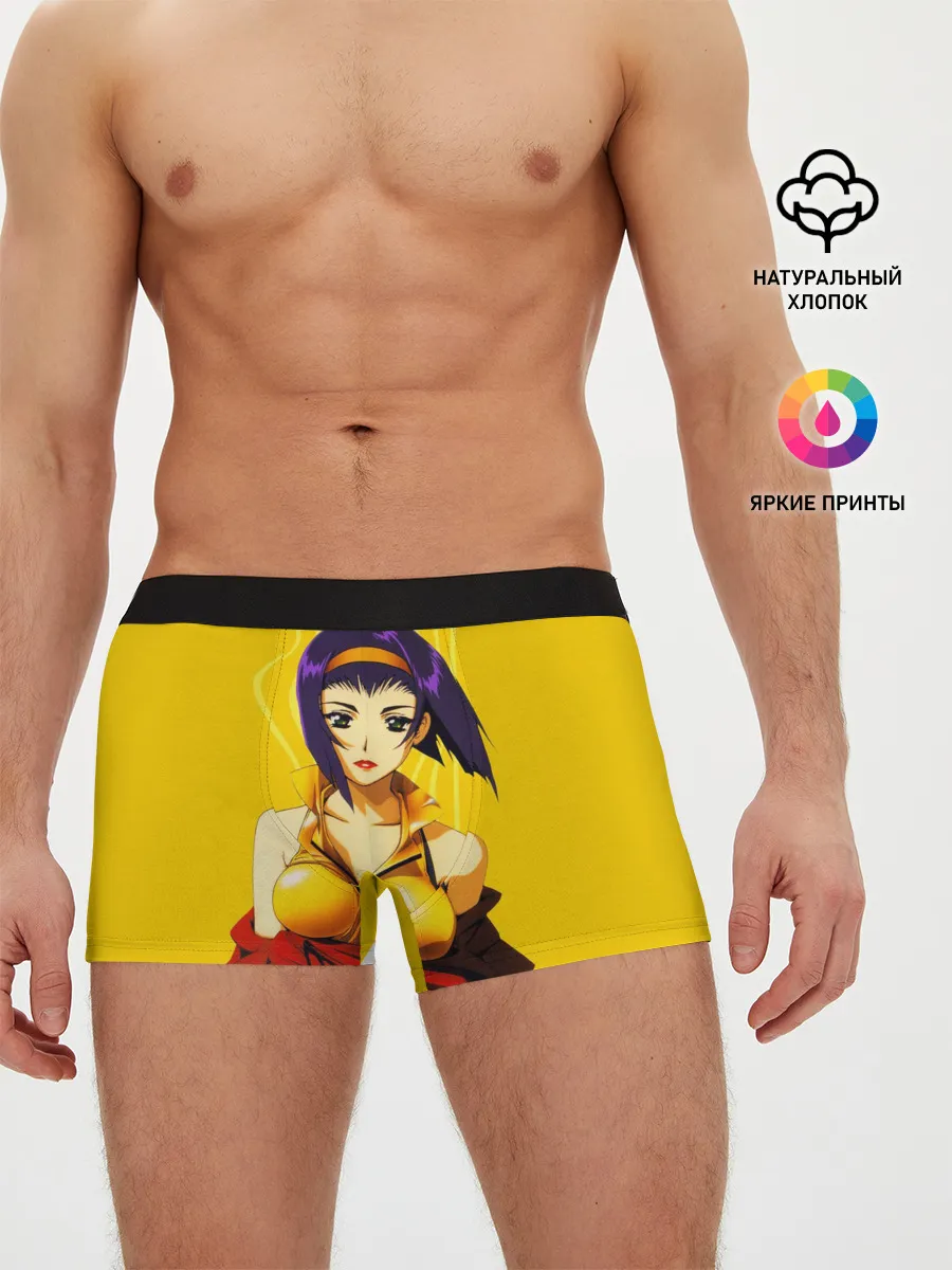 Мужские трусы боксеры / Cowboy Bebop. Фэй Валентайн