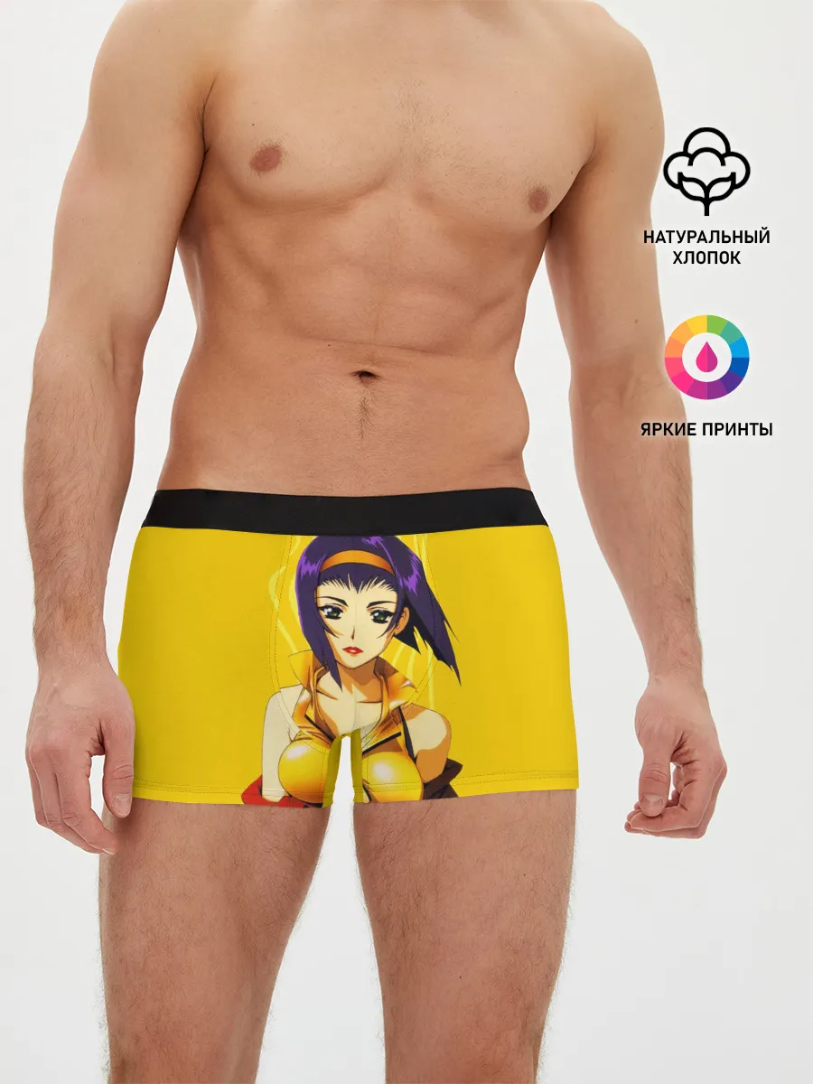 Мужские трусы боксеры / Cowboy Bebop. Фэй Валентайн