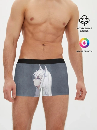 Мужские трусы боксеры / Демон-лис Томоэ
