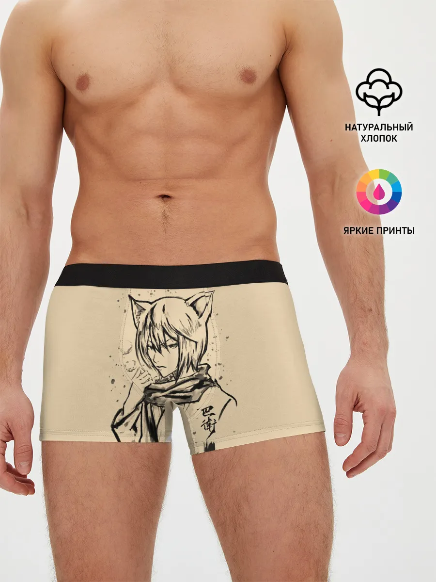 Мужские трусы боксеры / Kitsune Tomoe
