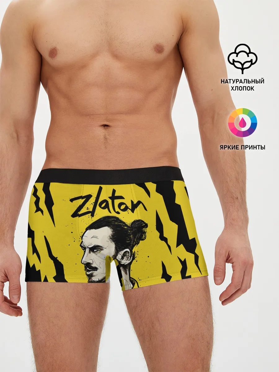 Мужские трусы боксеры / ЗЛАТАН ИБРАГИМОВИЧ / ZLATAN