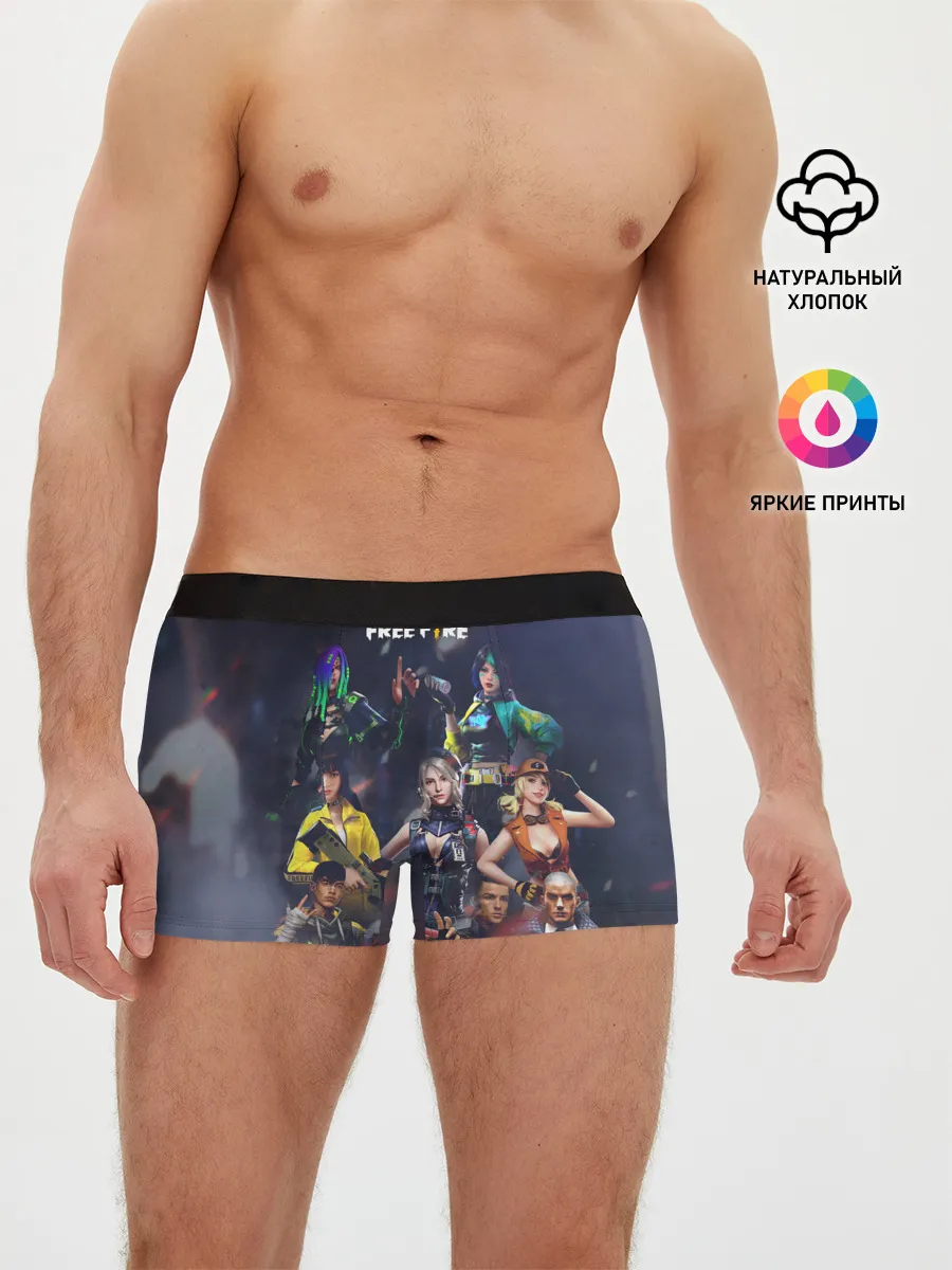 Мужские трусы боксеры / Free fire