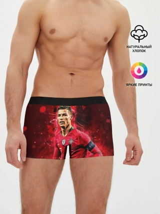 Мужские трусы боксеры / Криштиану Роналду
