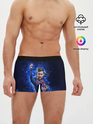 Мужские трусы боксеры / Lionel Messi | Barcelona | 10