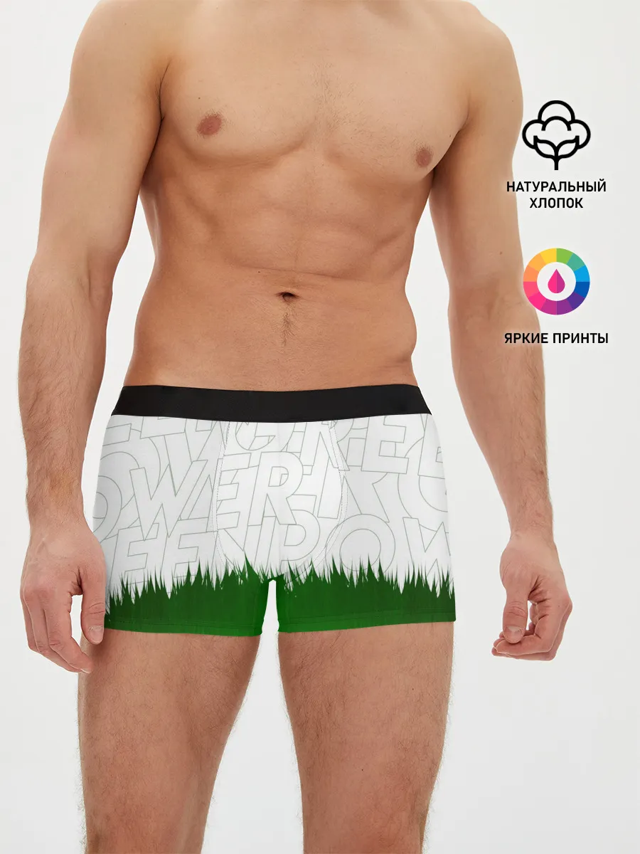 Мужские трусы боксеры / GREEN POWER