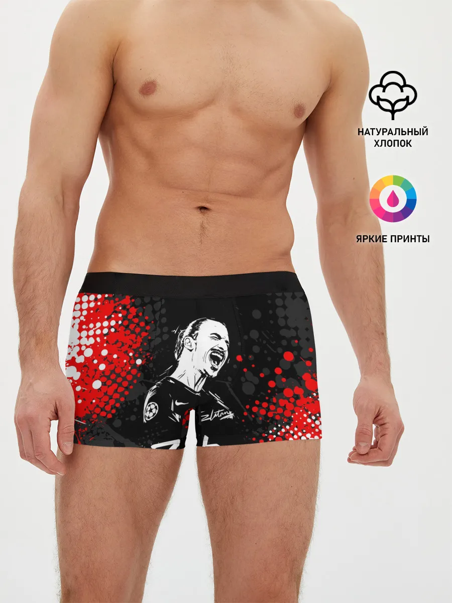 Мужские трусы боксеры / ЗЛАТАН ИБРАГИМОВИЧ / ZLATAN