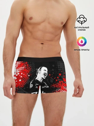Мужские трусы боксеры / ЗЛАТАН ИБРАГИМОВИЧ / ZLATAN