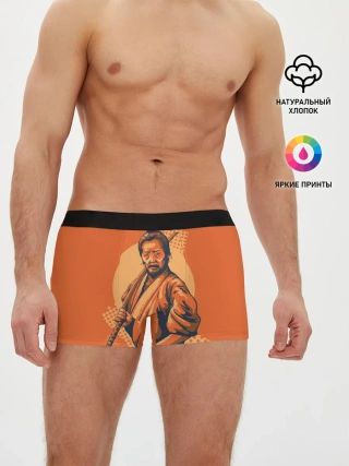 Мужские трусы боксеры / Самурай