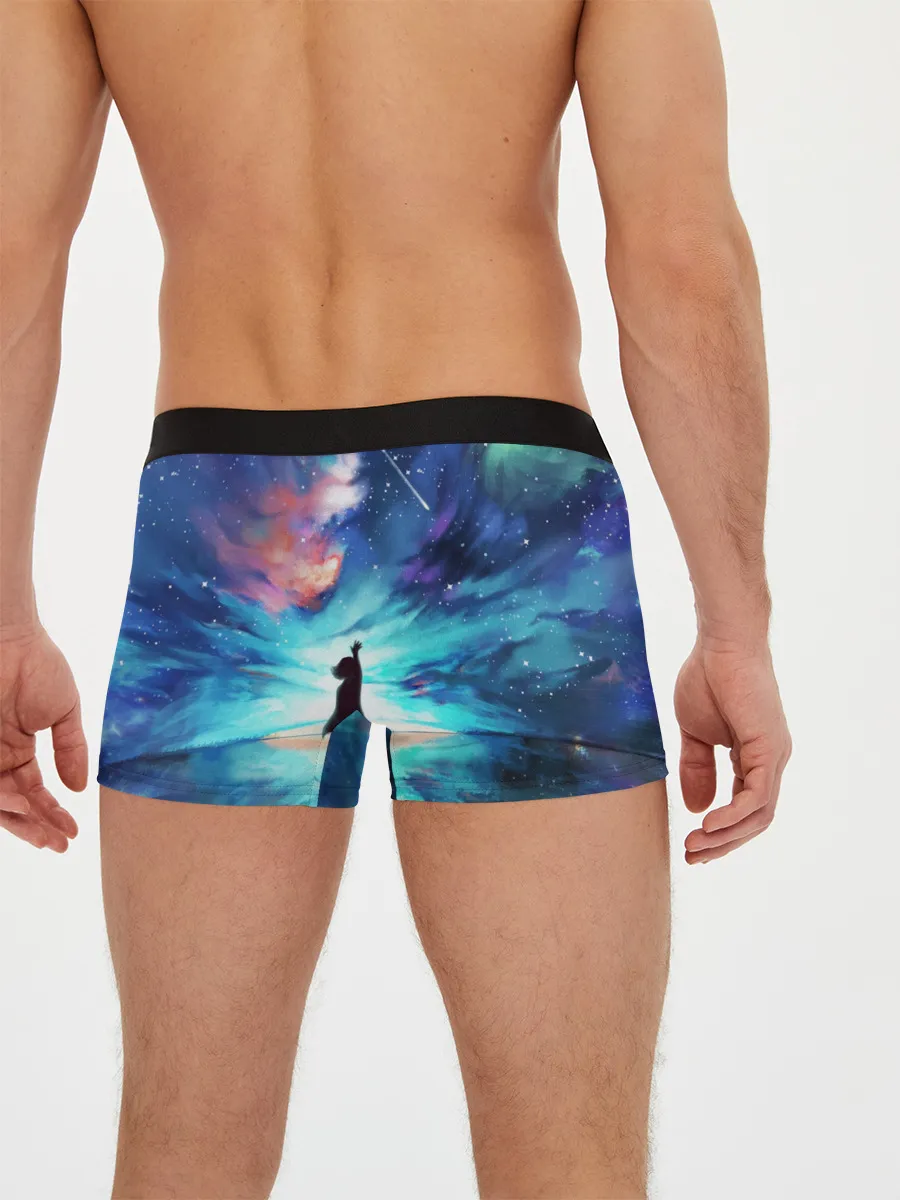Мужские трусы боксеры / Дотянуться до космоса