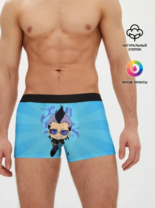 Мужские трусы боксеры / Магна Свинг | Чёрный Клевер