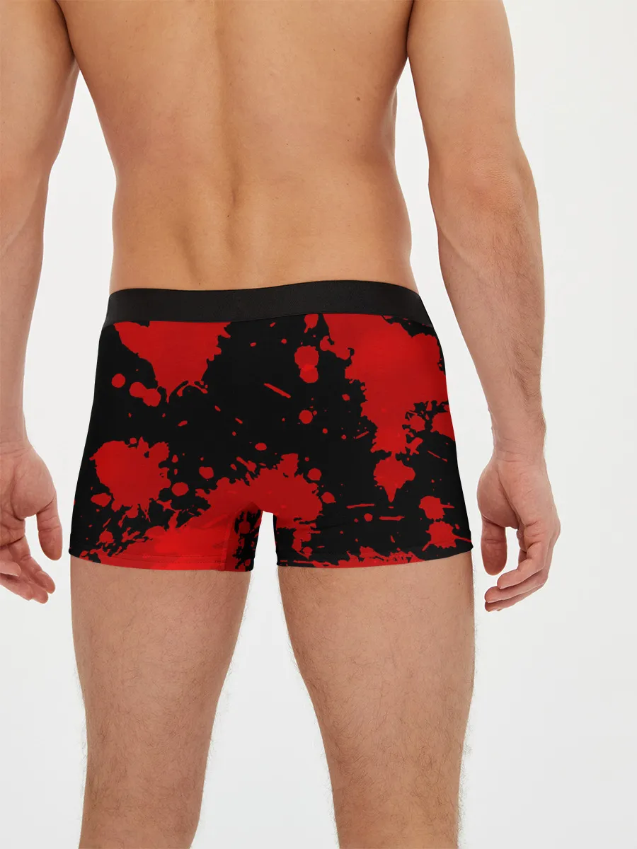 Мужские трусы боксеры / Стив с мечом Minecraft