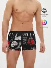 Мужские трусы боксеры / ЧТО ТО МОТИВАЦИОННОЕ 3D