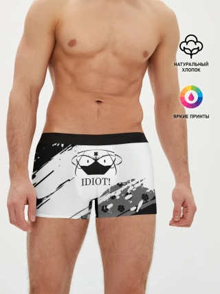 Мужские трусы боксеры / IDIOT! Black Clover