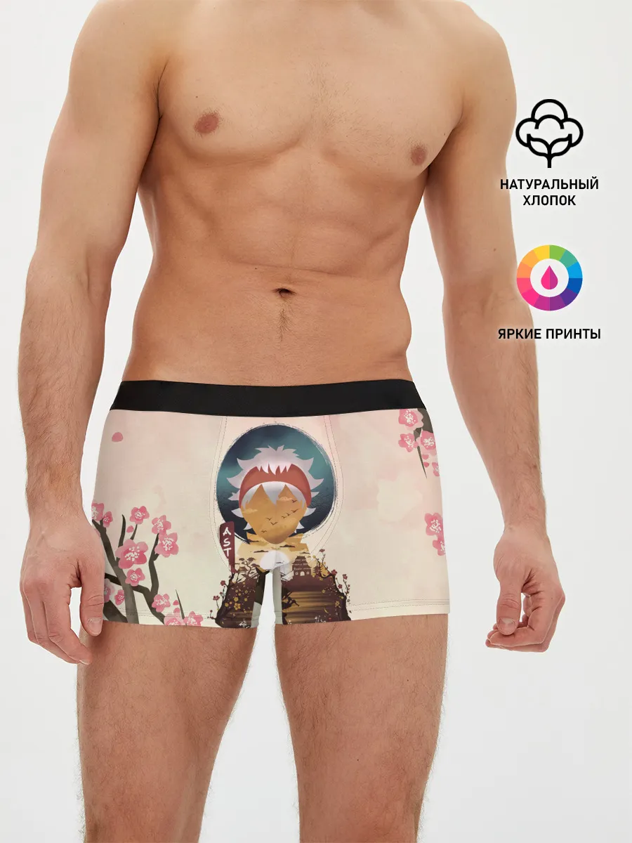 Мужские трусы боксеры / АСТА сакура | Black Clover