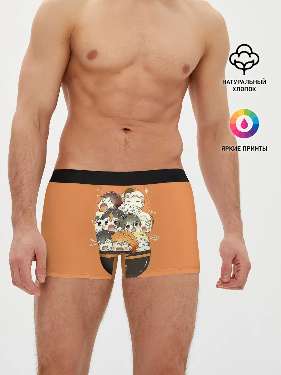 Мужские трусы боксеры / Karasu kake gohan | Haikyuu!!