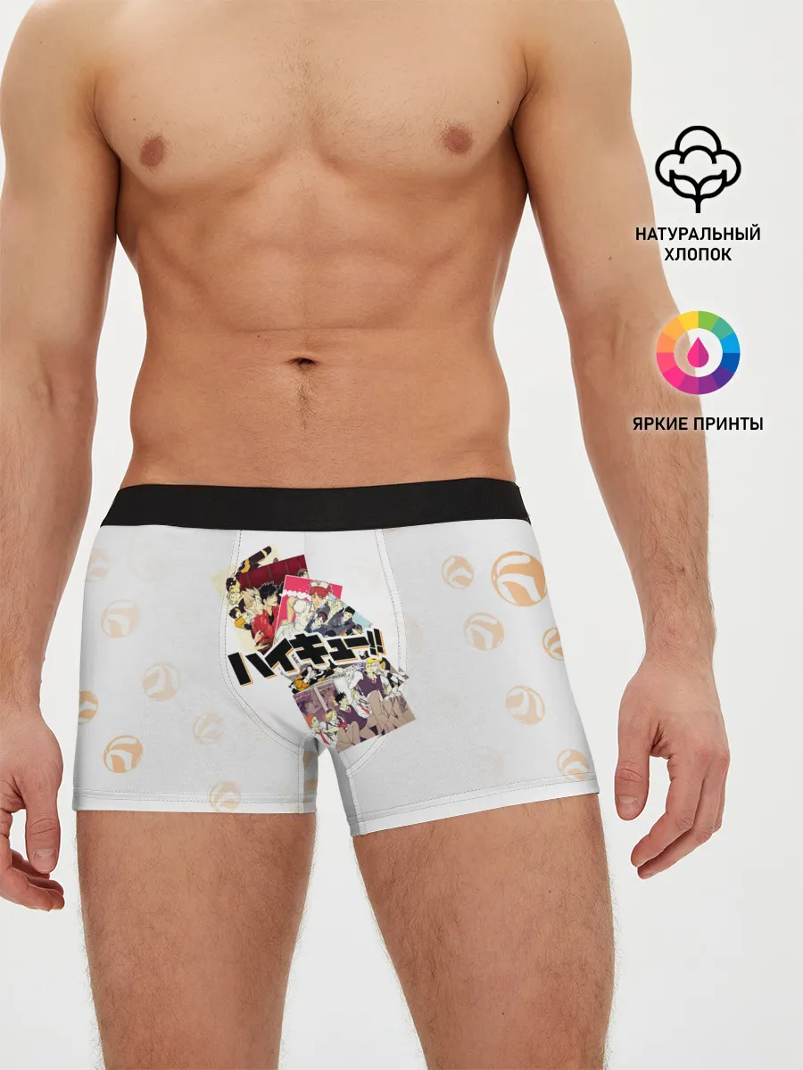 Мужские трусы боксеры / ВОЛЕЙБОЛ!! сцены с командами | Haikyuu!!