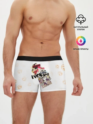 Мужские трусы боксеры / ВОЛЕЙБОЛ!! сцены с командами | Haikyuu!!