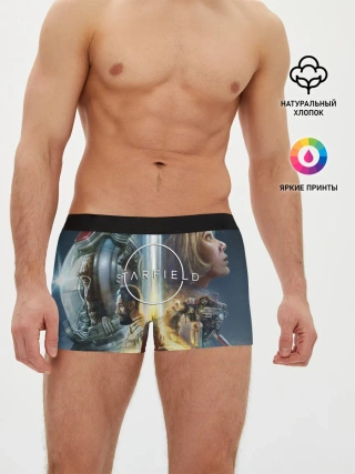 Мужские трусы боксеры / Starfield Обложка