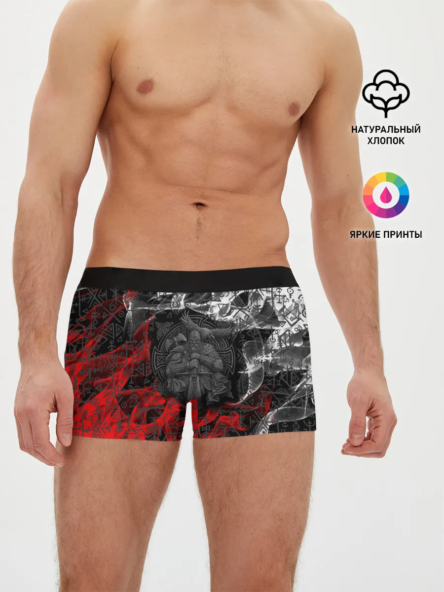 Мужские трусы боксеры / Викинги